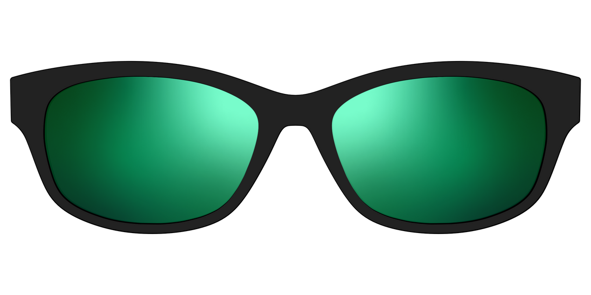 The Polarized Green Reflective Sun Top