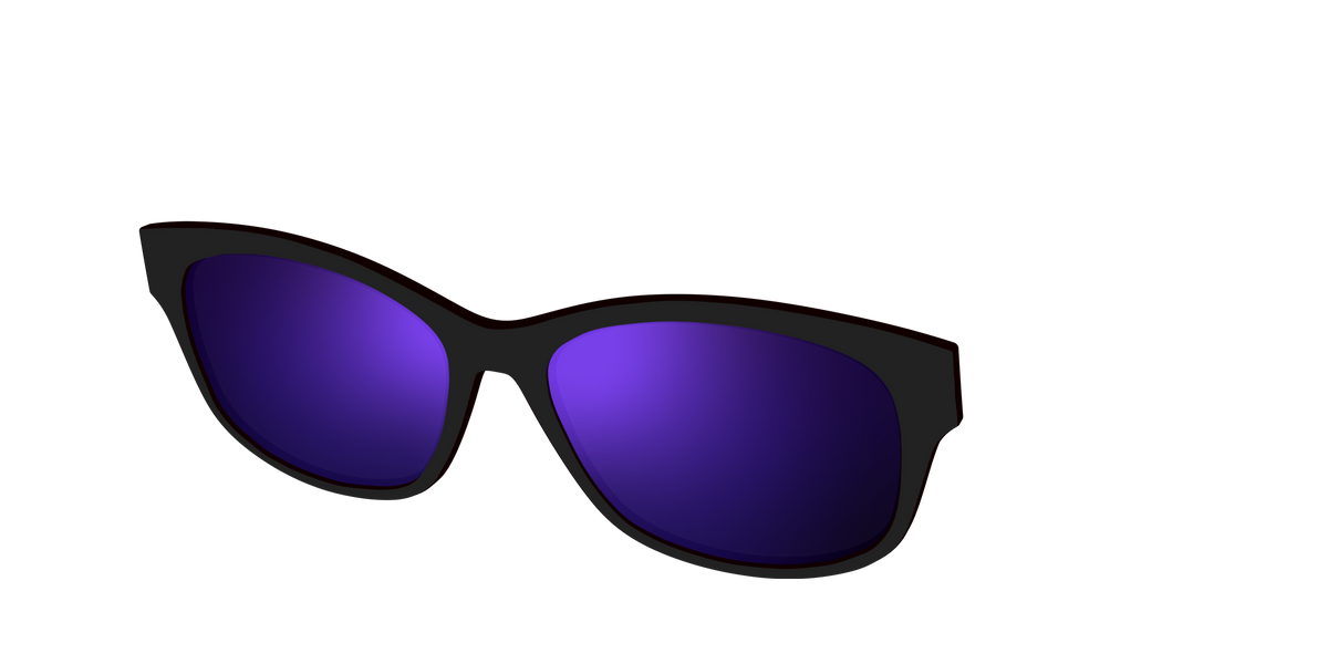 The Polarized Purple Reflective Sun Top