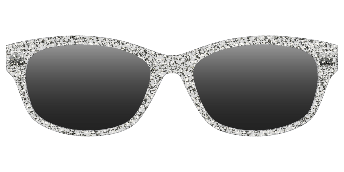 The Polarized Silver Sparkle Sun Top