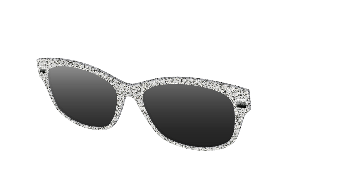 The Polarized Silver Sparkle Sun Top
