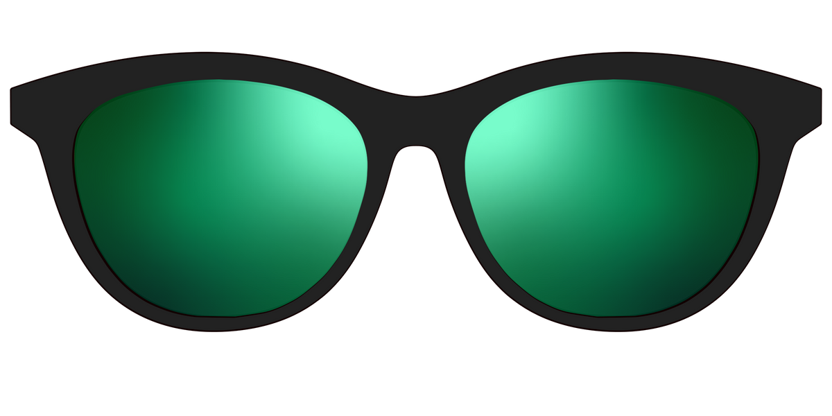 The Polarized Green Reflective Sun Top