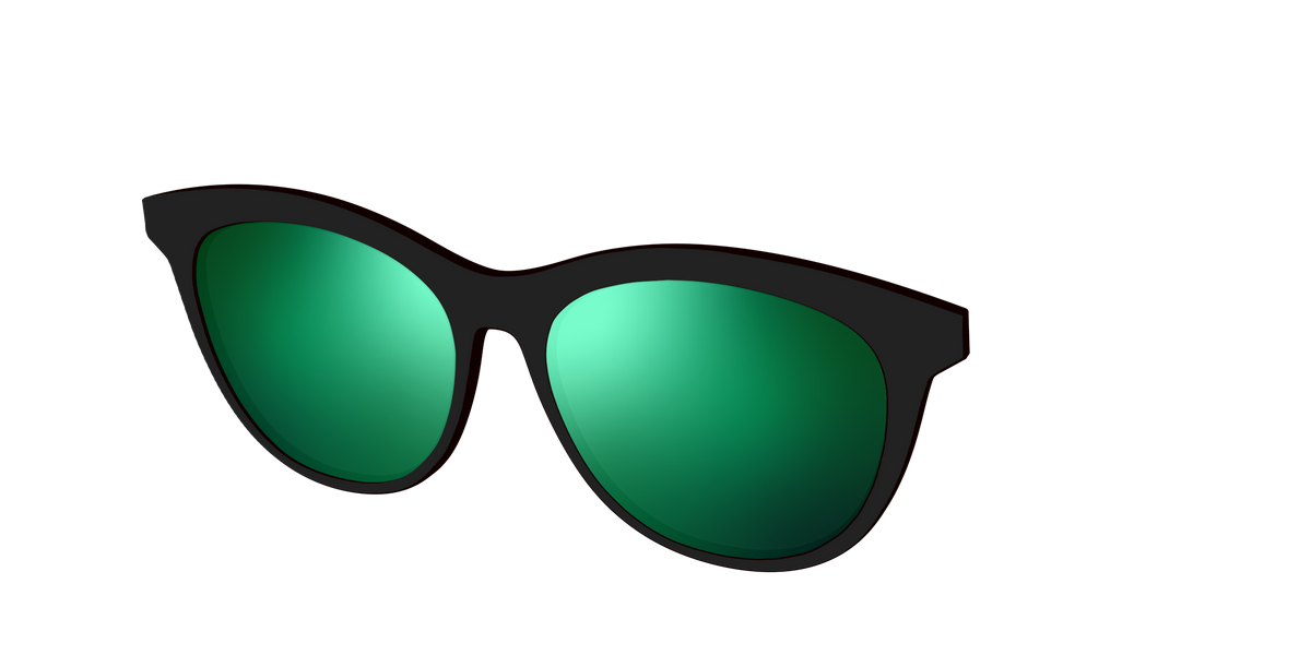 The Polarized Green Reflective Sun Top