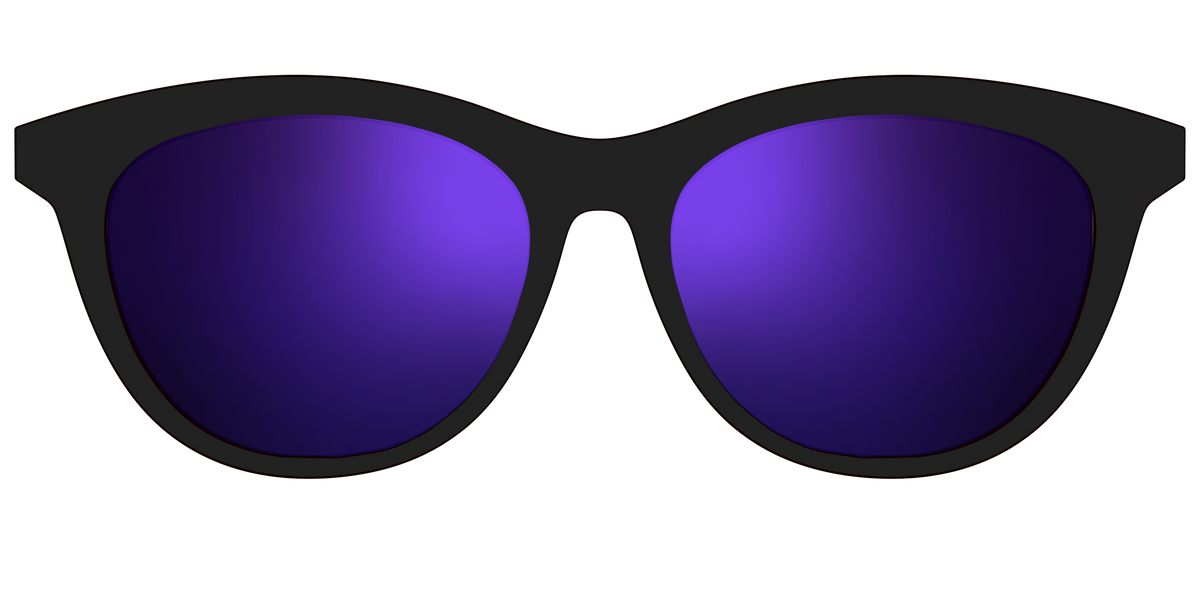 The Polarized Purple Reflective Sun Top