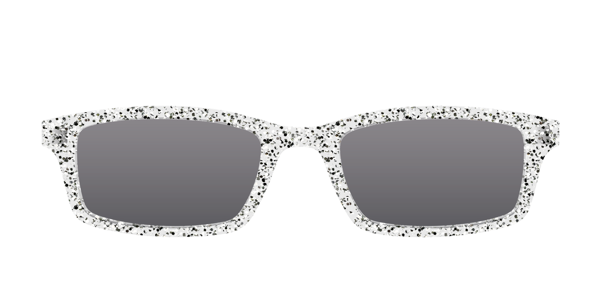 The Polarized Silver Sparkle Sun Top