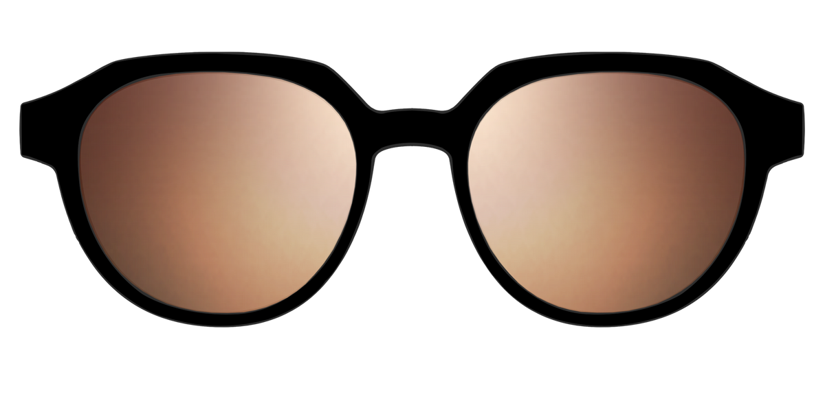 The Polarized Gold Reflective Sun Top