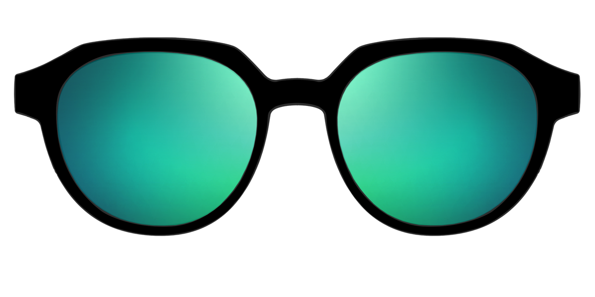 The Polarized Green Reflective Sun Top