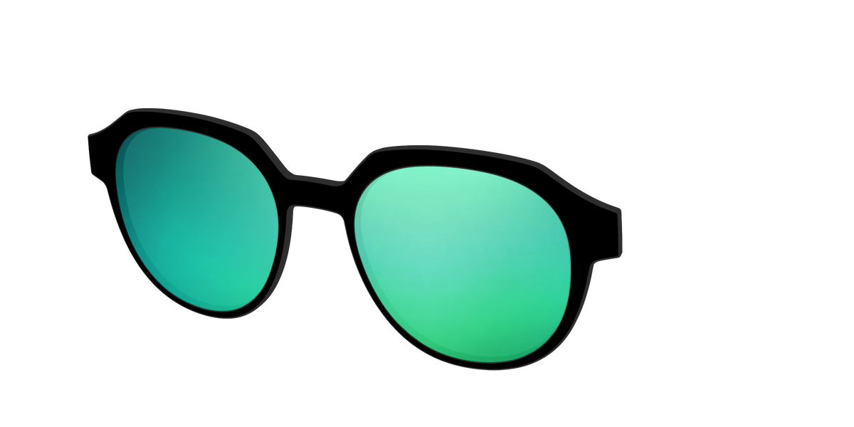 The Polarized Green Reflective Sun Top