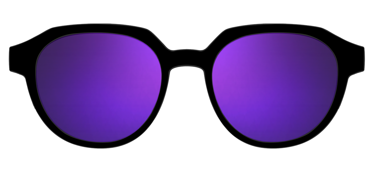 The Polarized Purple Reflective Sun Top
