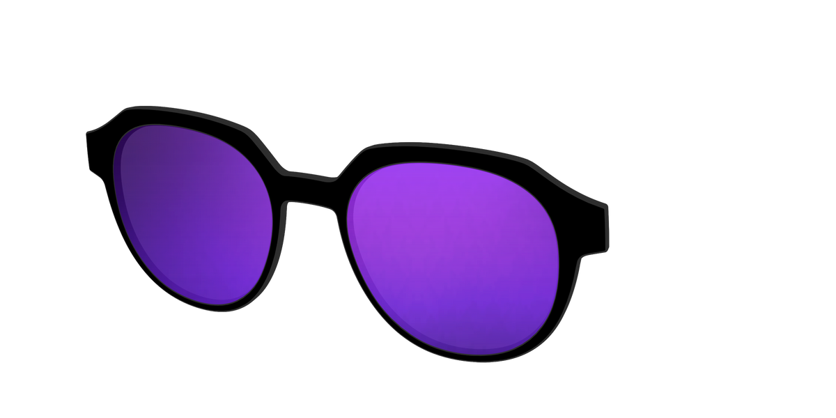 The Polarized Purple Reflective Sun Top