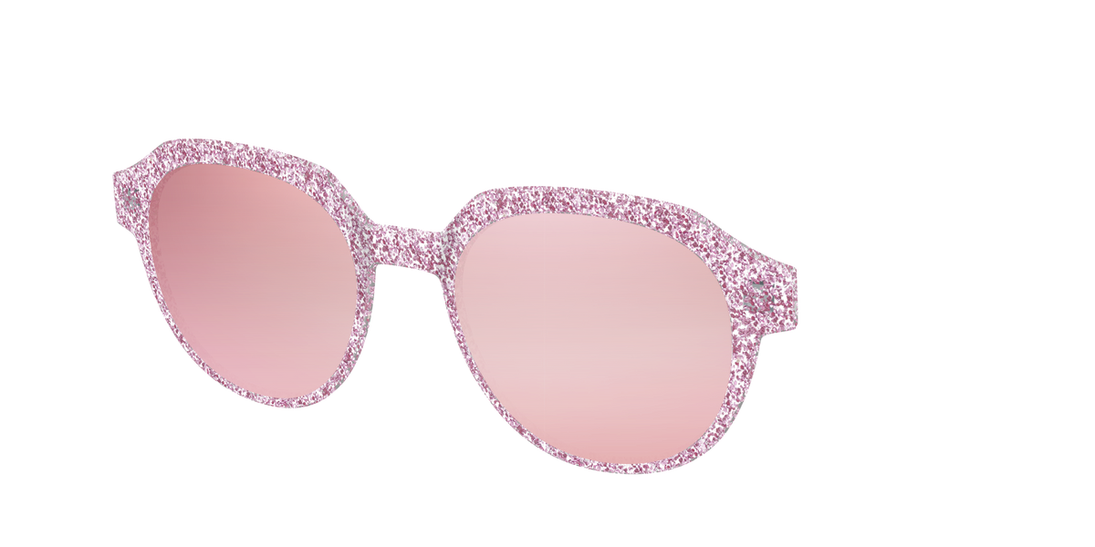 The Polarized Rose Gold Sparkle Sun Top