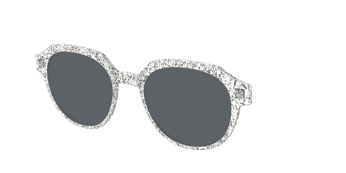 The Polarized Silver Sparkle Sun Top