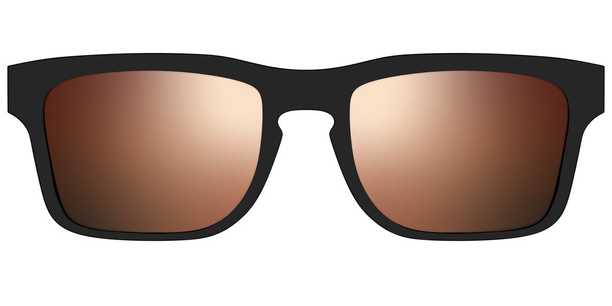 The Polarized Gold Reflective Sun Top