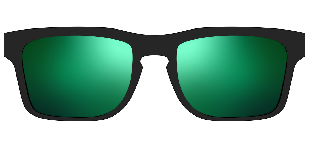 The Polarized Green Reflective Sun Top