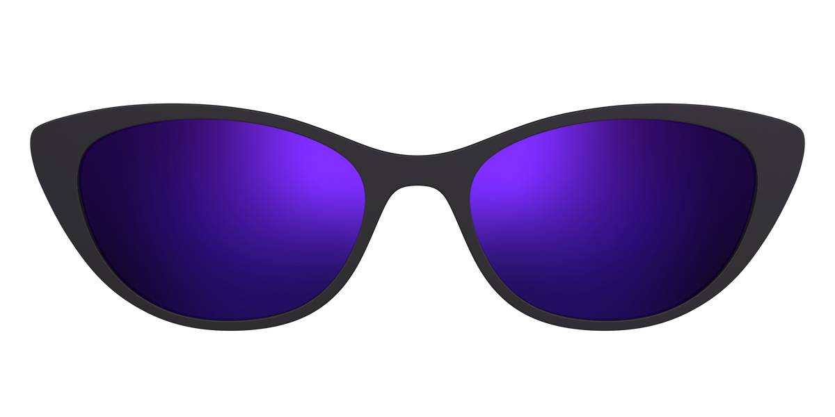 The Polarized Purple Reflective Sun Top