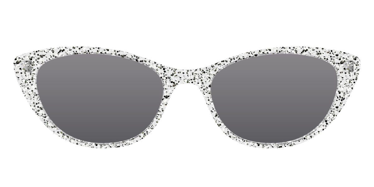 The Polarized Silver Sparkle Sun Top