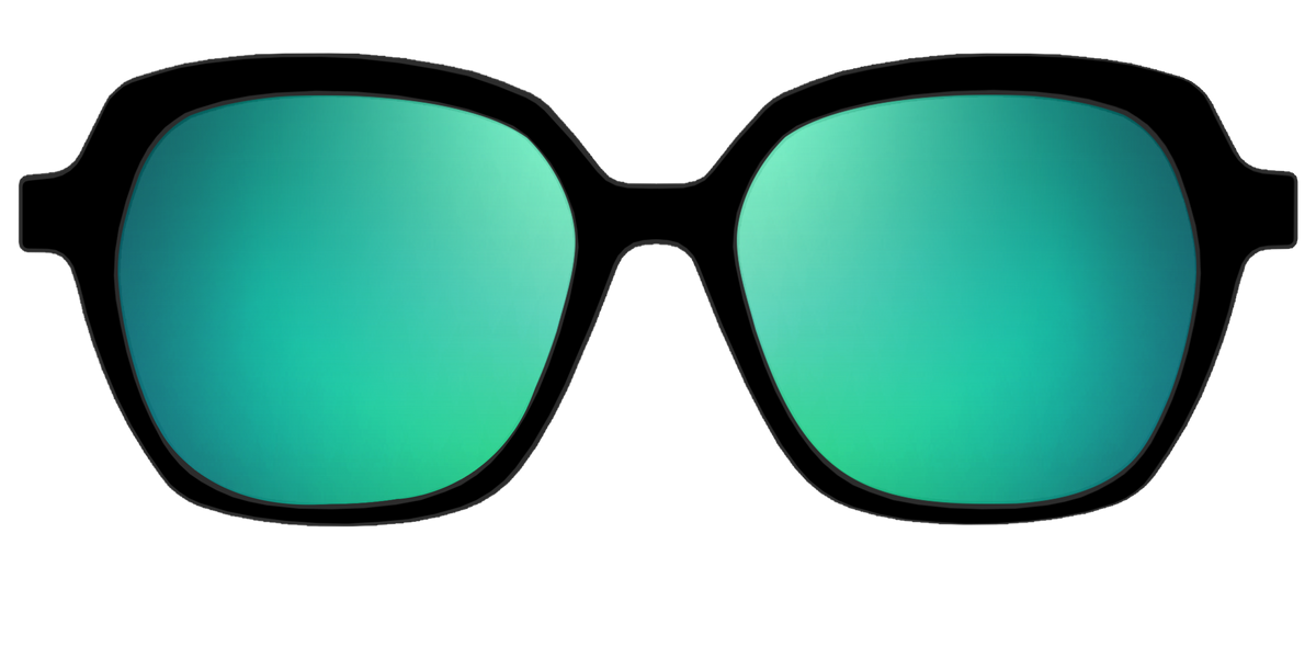 The Polarized Green Reflective Sun Top