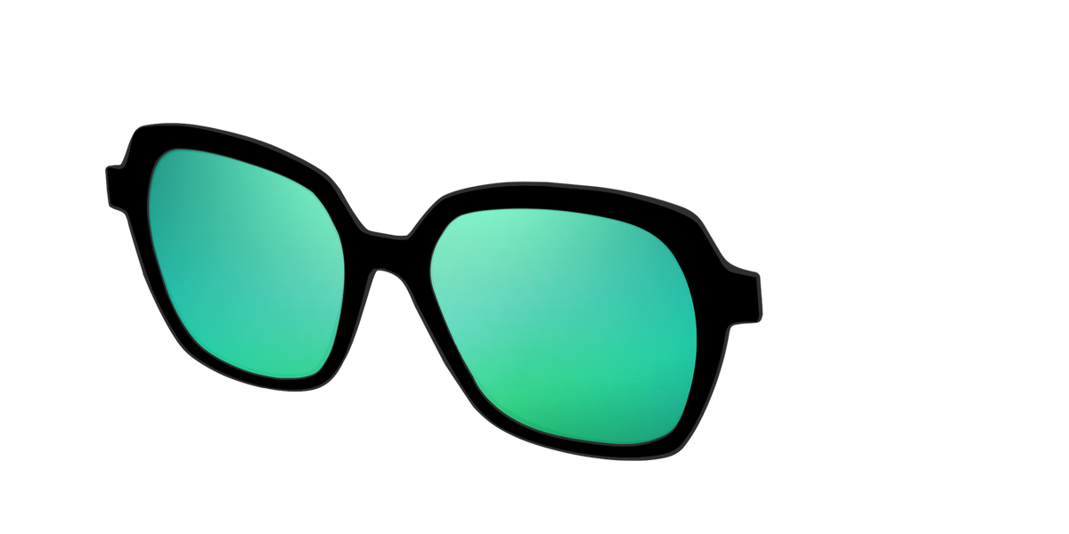 The Polarized Green Reflective Sun Top