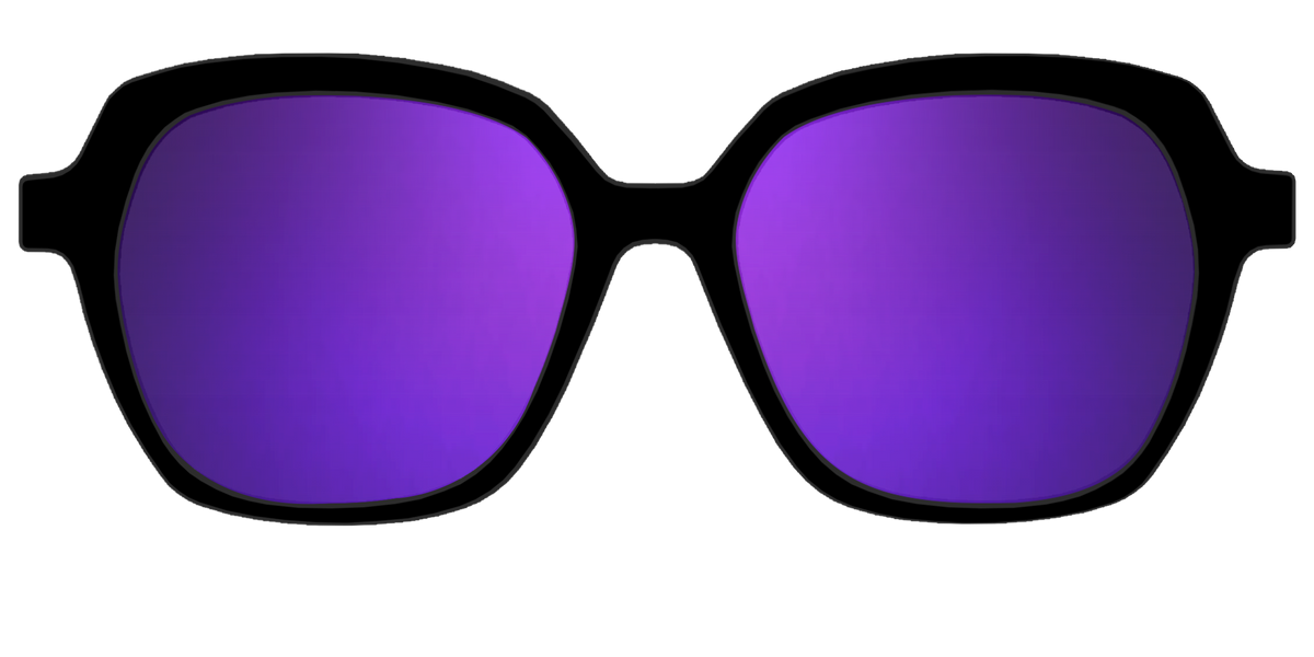 The Polarized Purple Reflective Sun Top
