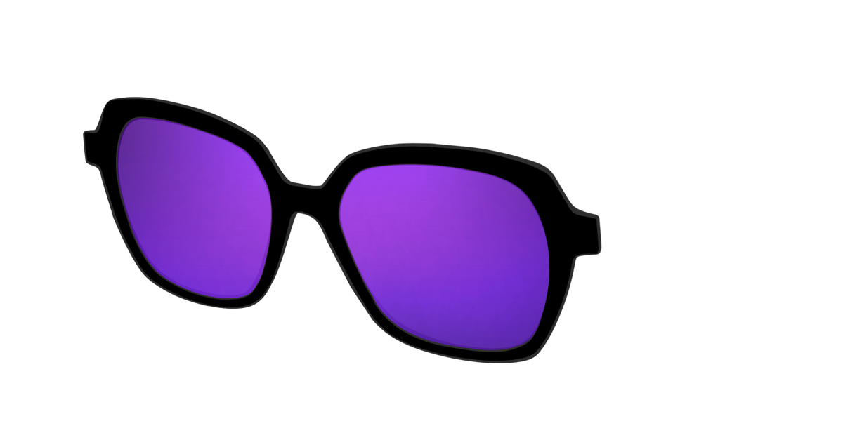 The Polarized Purple Reflective Sun Top