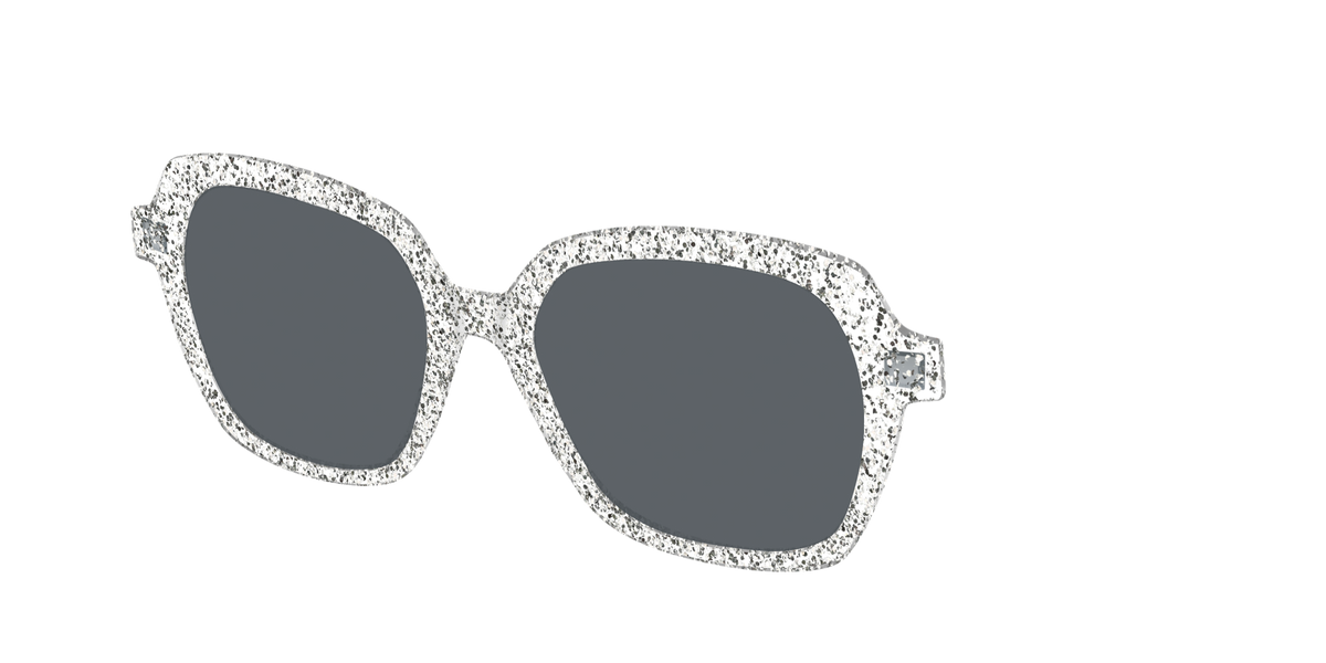 The Polarized Silver Sparkle Sun Top