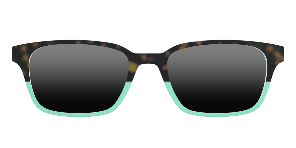 The Polarized Matcha Split Sun Top