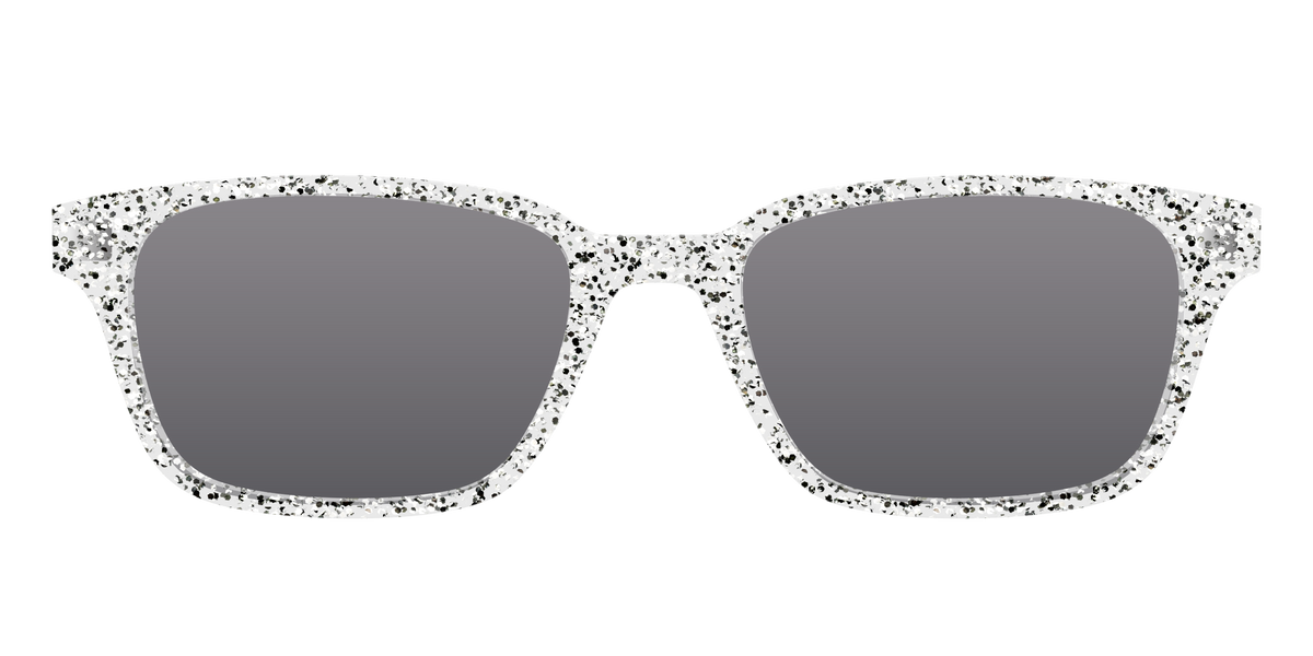The Polarized Silver Sparkle Sun Top