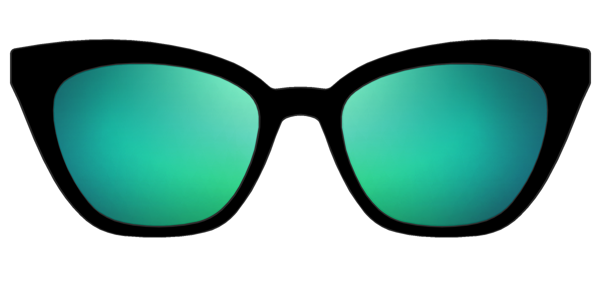 The Polarized Green Reflective Sun Top