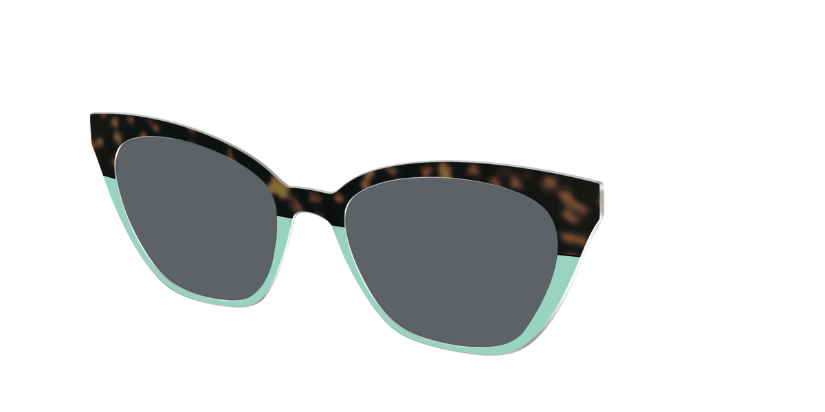 The Polarized Matcha Split Sun Top