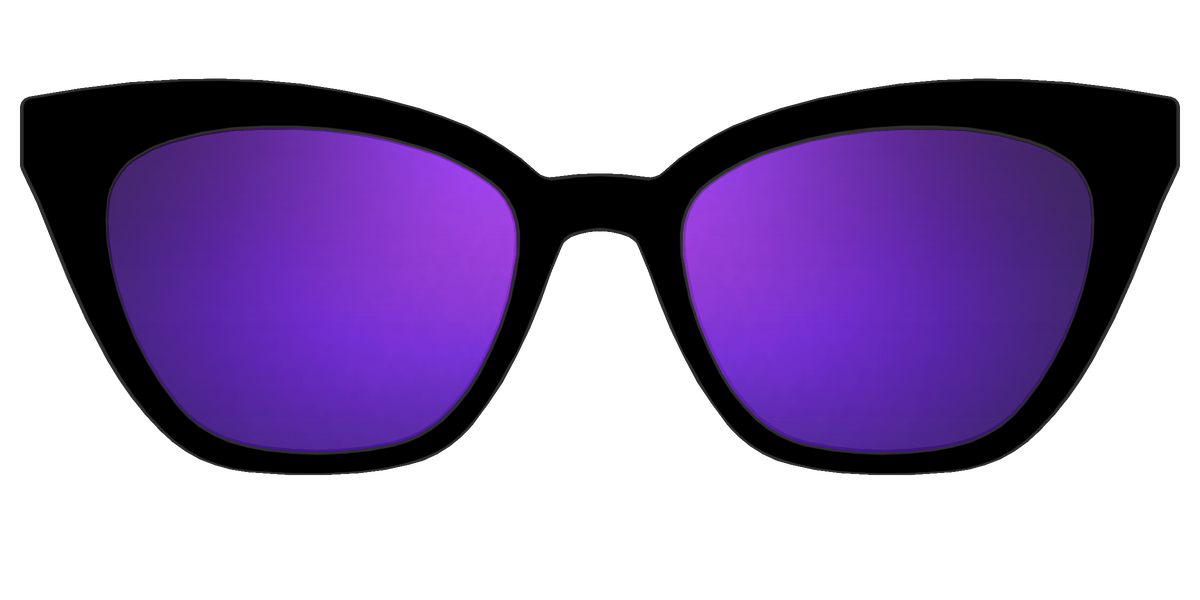The Polarized Purple Reflective Sun Top