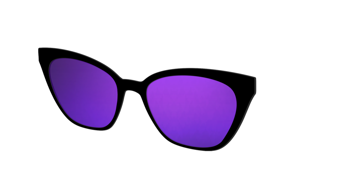 The Polarized Purple Reflective Sun Top