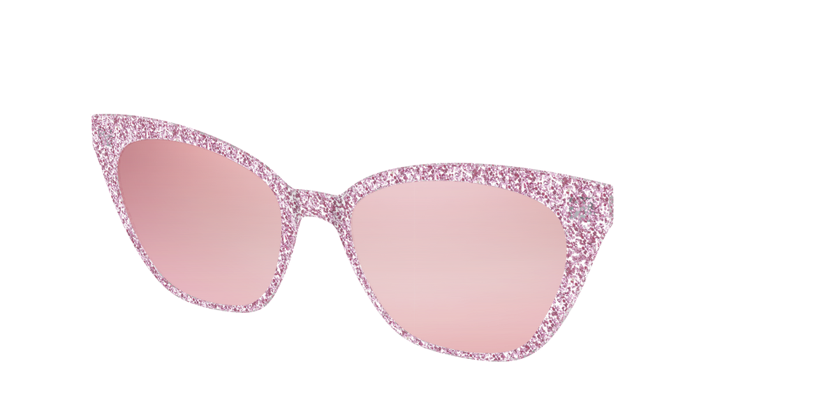 The Polarized Rose Gold Sparkle Sun Top