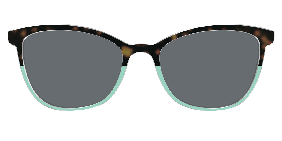 The Polarized Matcha Split Sun Top