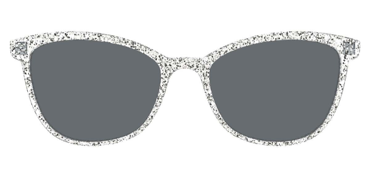 The Polarized Silver Sparkle Sun Top