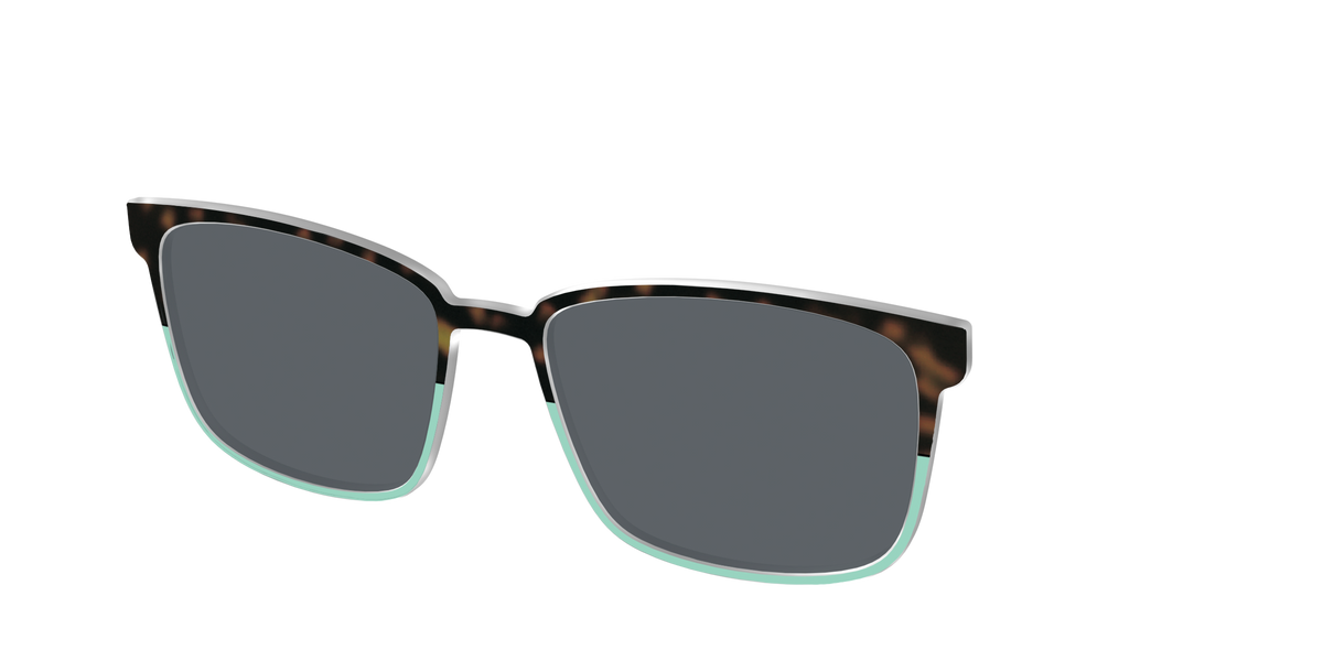 The Polarized Matcha Split Sun Top