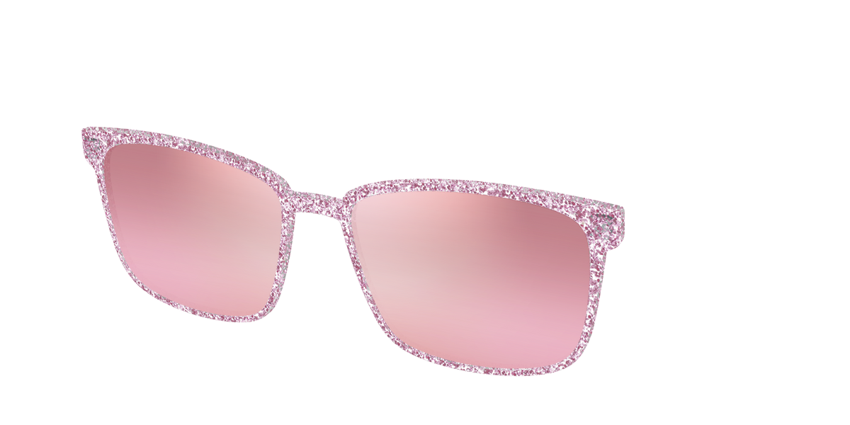 The Polarized Rose Gold Sparkle Sun Top