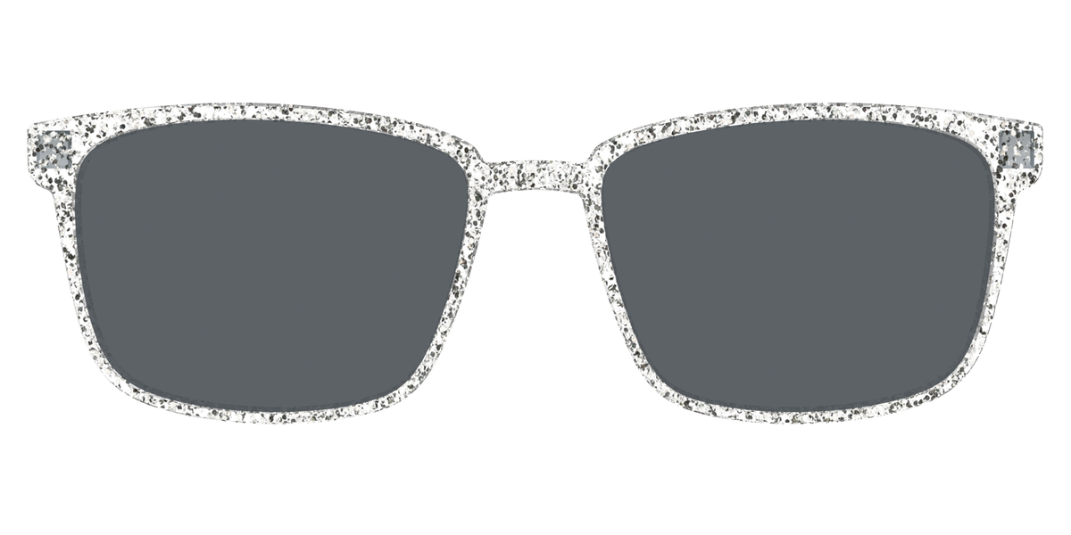The Polarized Silver Sparkle Sun Top