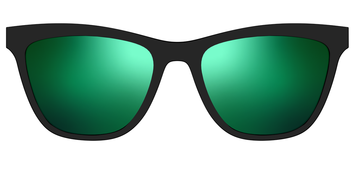 The Polarized Green Reflective Sun Top