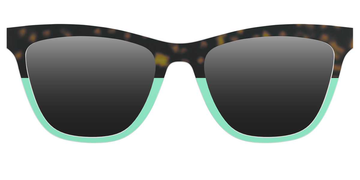 The Polarized Matcha Split Sun Top