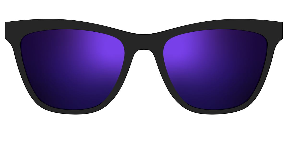 The Polarized Purple Reflective Sun Top
