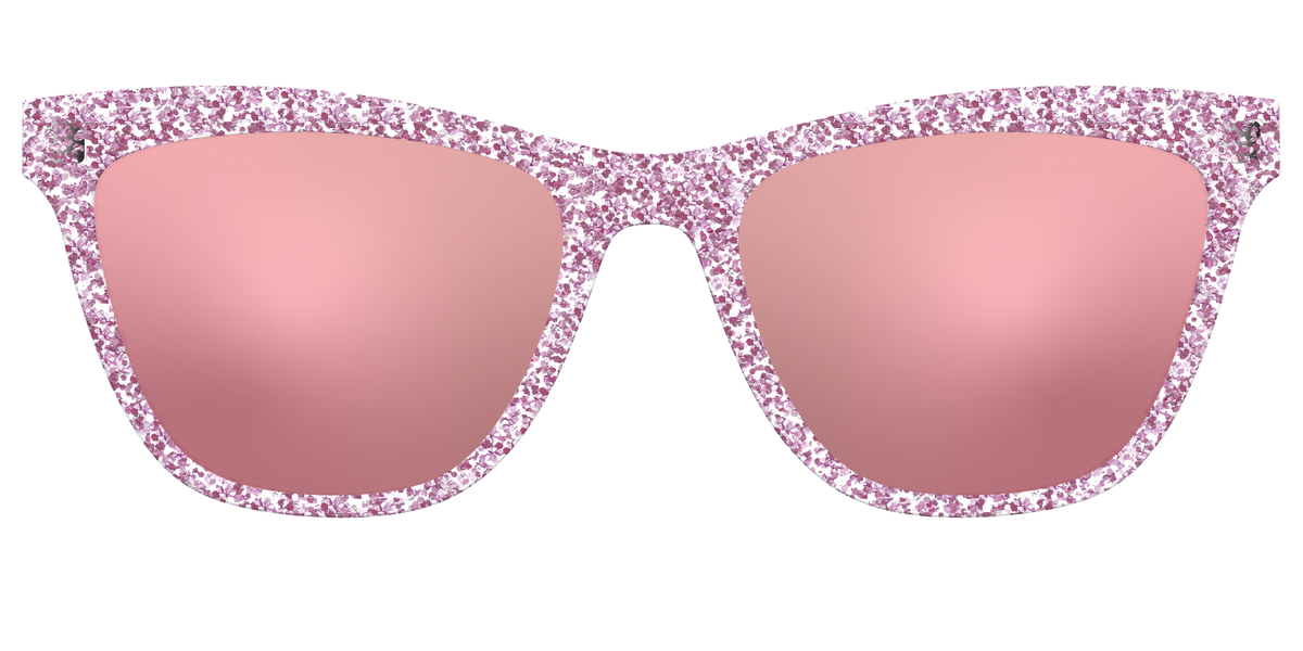 The Polarized Rose Gold Sparkle Sun Top