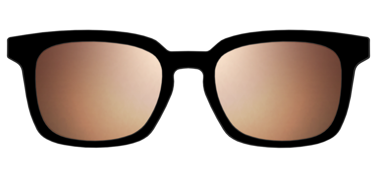 The Polarized Gold Reflective Sun Top