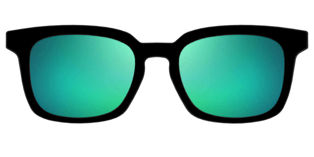 The Polarized Green Reflective Sun Top