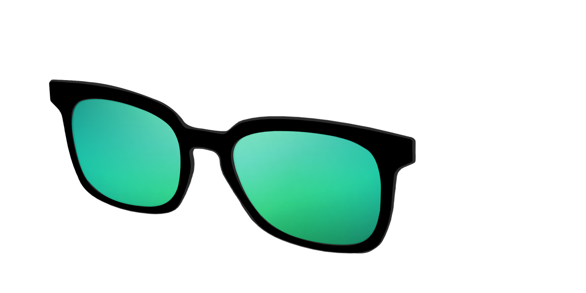 The Polarized Green Reflective Sun Top