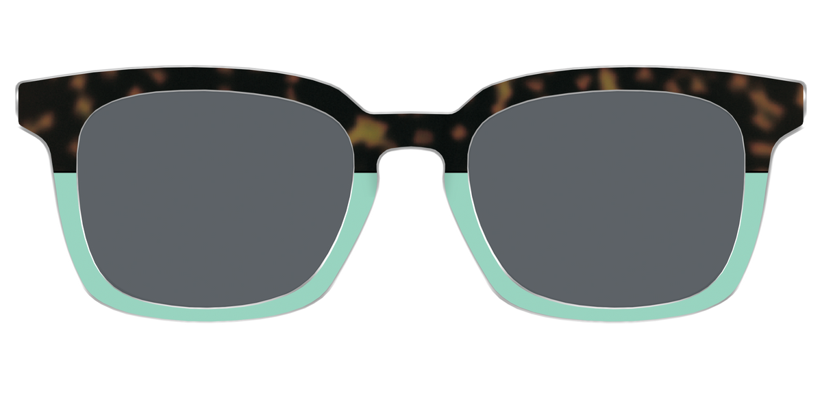 The Polarized Matcha Split Sun Top