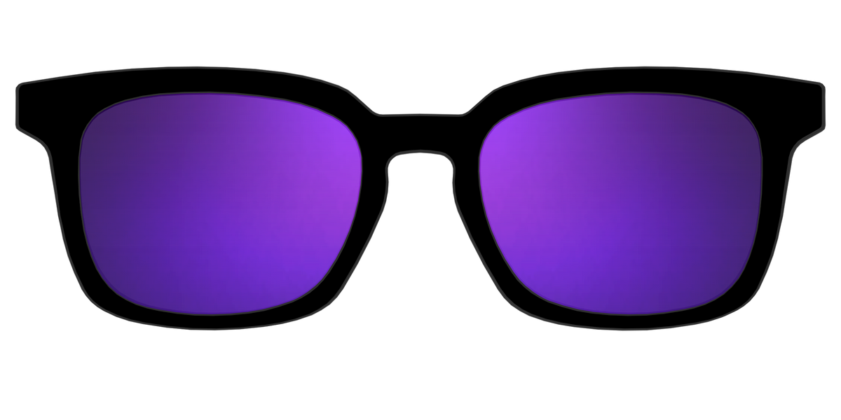 The Polarized Purple Reflective Sun Top
