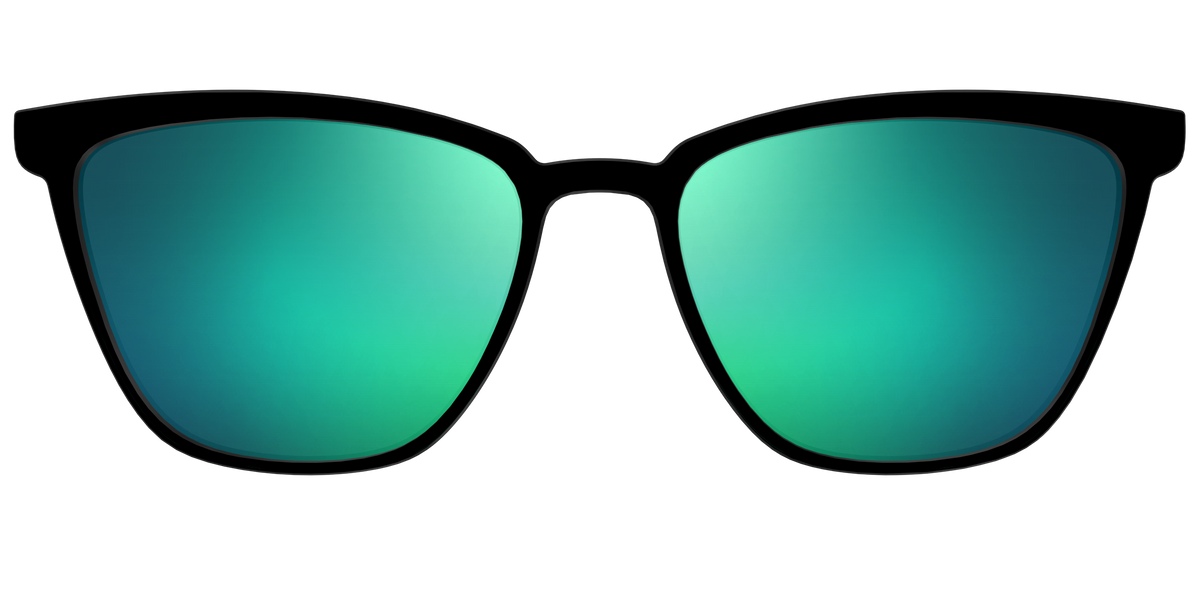 The Polarized Green Reflective Sun Top