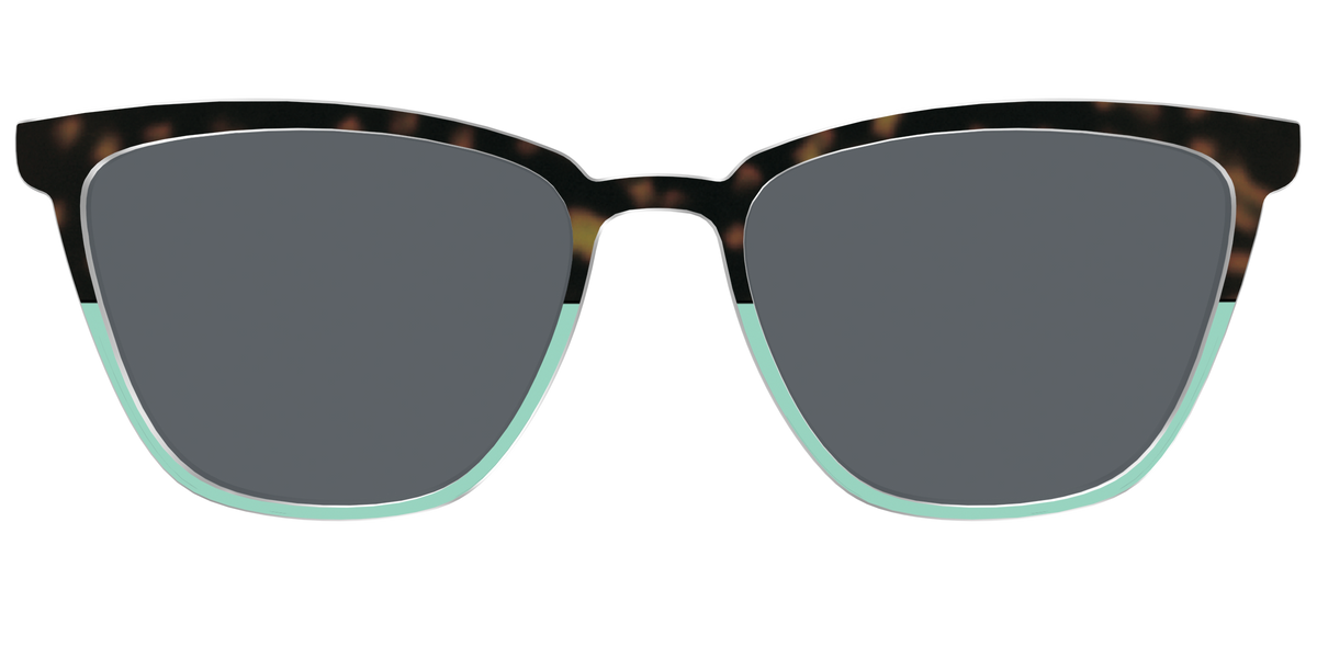 The Polarized Matcha Split Sun Top