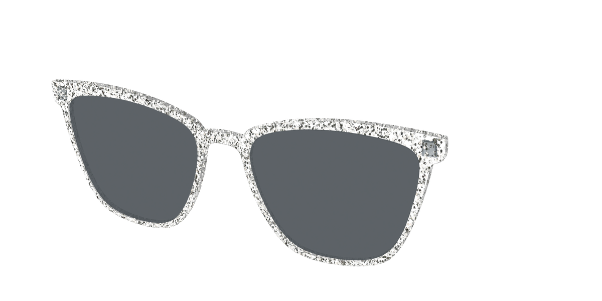 The Polarized Silver Sparkle Sun Top