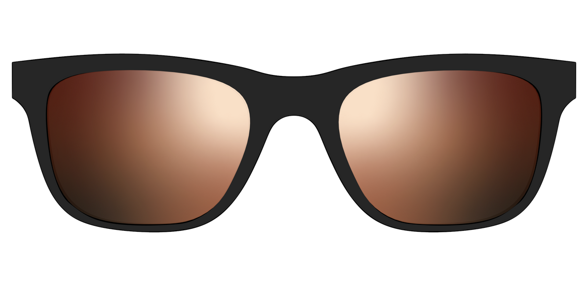 The Polarized Gold Reflective Sun Top