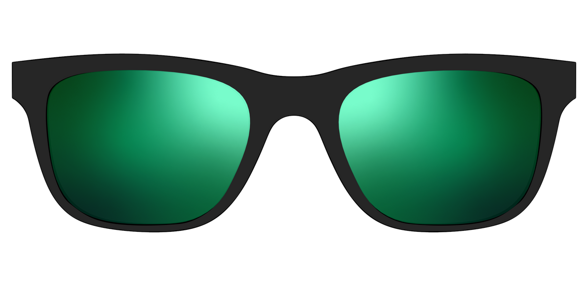 The Polarized Green Reflective Sun Top